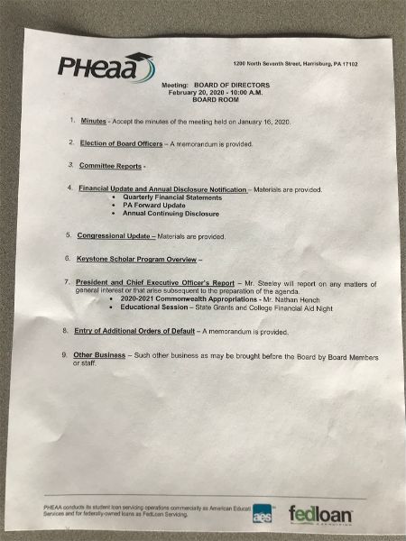 pheaa-board-meeting-agenda-february-2020